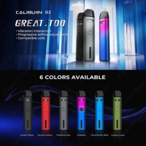 Uwell Caliburn Pod 咖哩棒G2